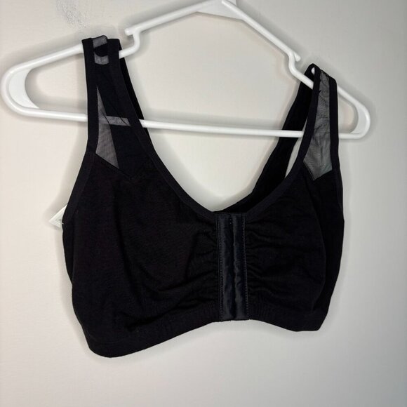 FRUIT OF THE LOOM NEW Front Closure Cotton Bra Womens 38 Stretch - Picture 1 of 5